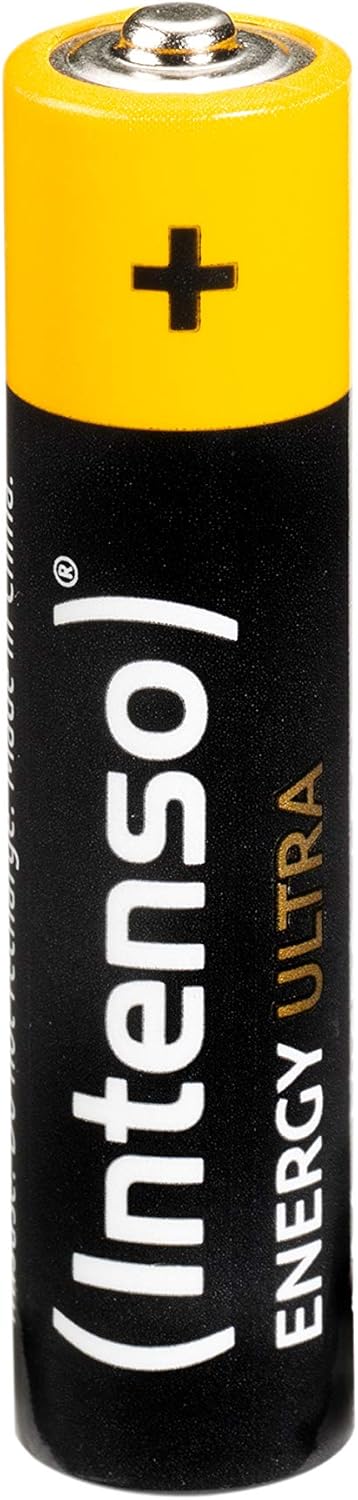 Intenso Energy Ultra AAA Micro LR03 Alkaline Batterien 100er Pack, gelb-schwarz