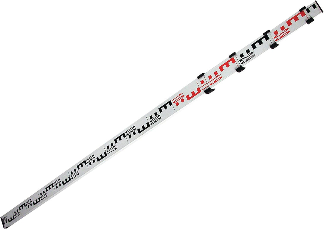 Stanley Teleskopnivellierlatte, Aluminium, AR51 (5m Länge in 5 Segmenten, cm/mm Einteilung) 1-77-161