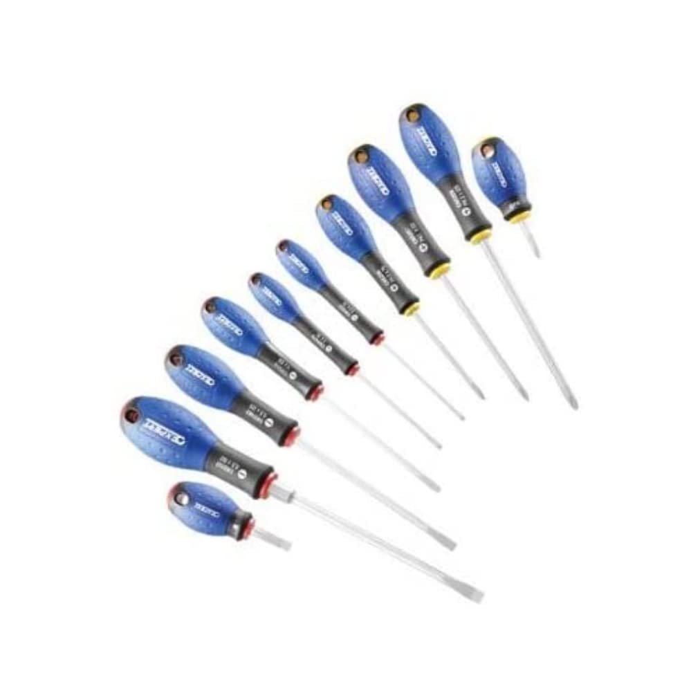 BRITOOL Screwdriver Set 10 Piece Flared/Phillips