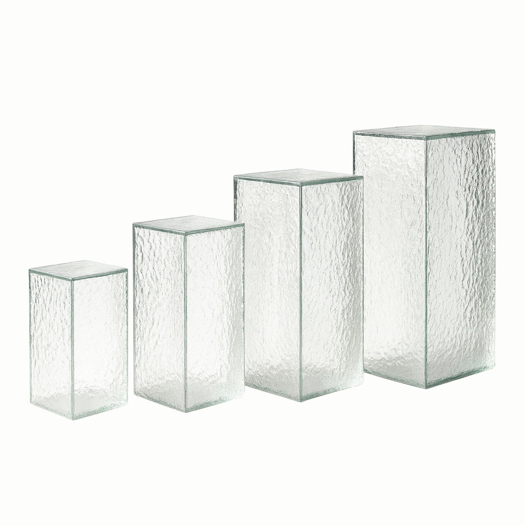 StarK® Iced Acrylglas Dekosäule Premium Blumenständer [belastbar bis 30kg] Blumensäule,Pflanzenständ