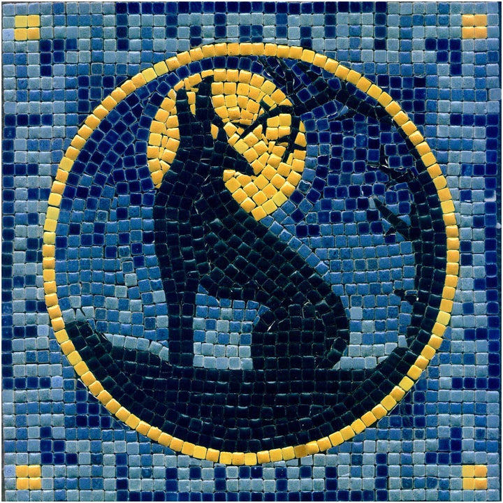 ALEA Mosaic Mosaik bastelset, DIY 20x20cm, Wolf, Wolf