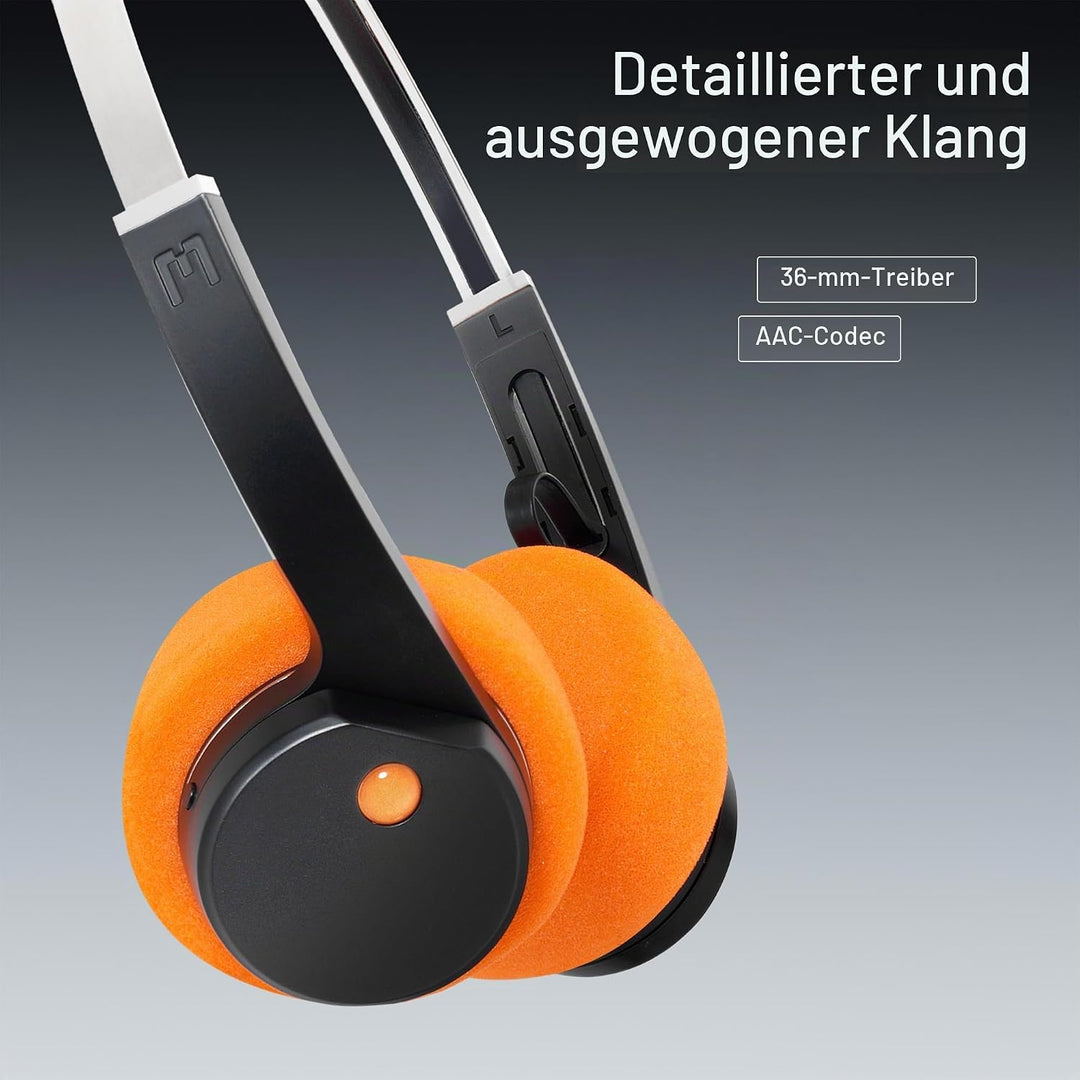 MONDO Freestyle On-Ear Bluetooth Headphones, Greige, Greige