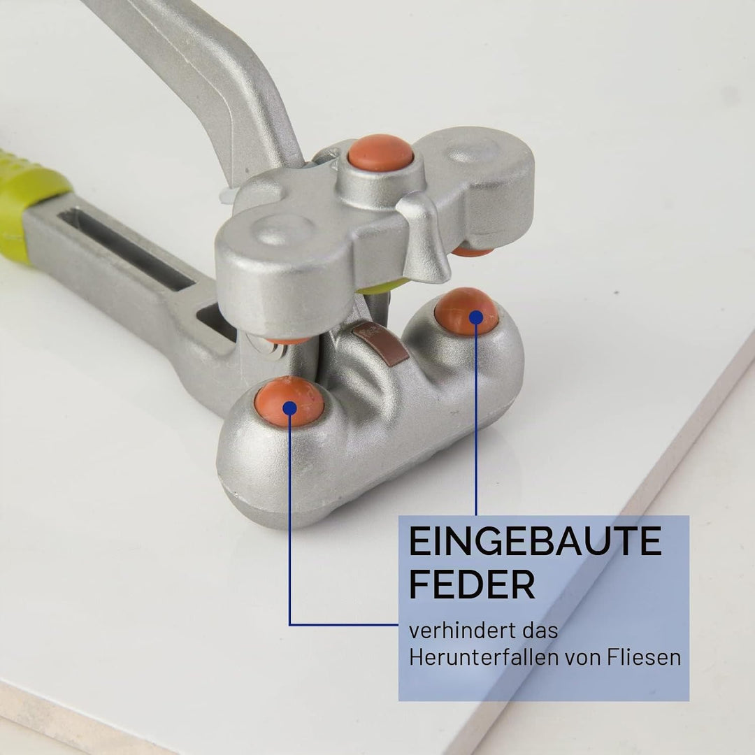 youkzuan Fliesenzange, Glaszange, robuste Bruchzange, Glasfliesenschneider, Handwerkzeug-Set für Hei