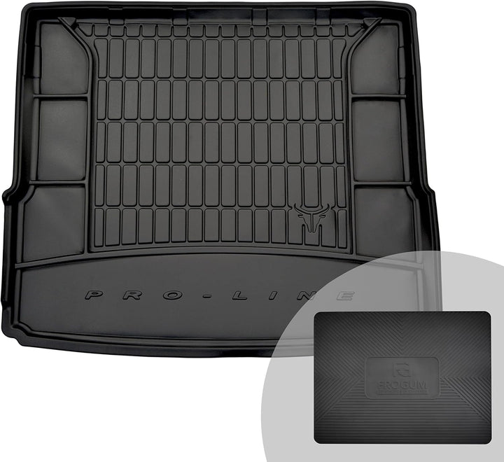 FROGUM ProLine 3D Gummimatte Exklusive Auto Kofferraummatte Kofferraumwanne für BMW X1 F48 2015-2022