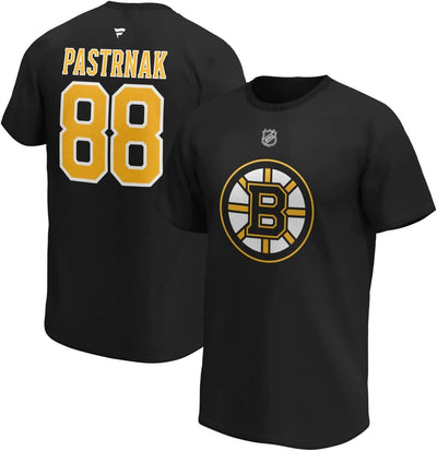 Fanatics Boston Bruins NHL Shirt #88 David Pastrnak XXL Schwarz, XXL Schwarz