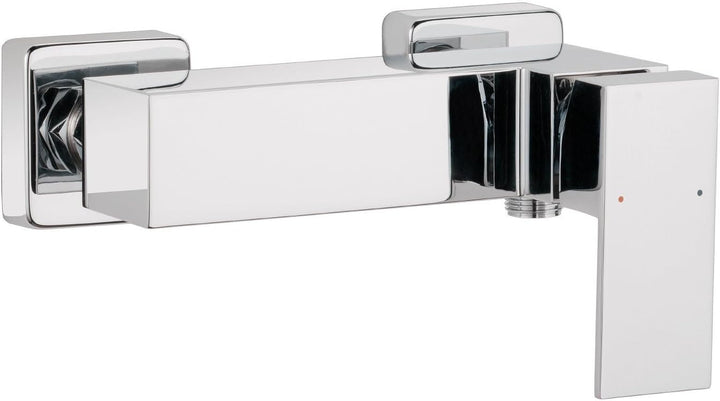 'aquaSu® Einhandmischer Naomi für Brause | Chrom | Wasserhahn | Einhebelmischer, Brause
