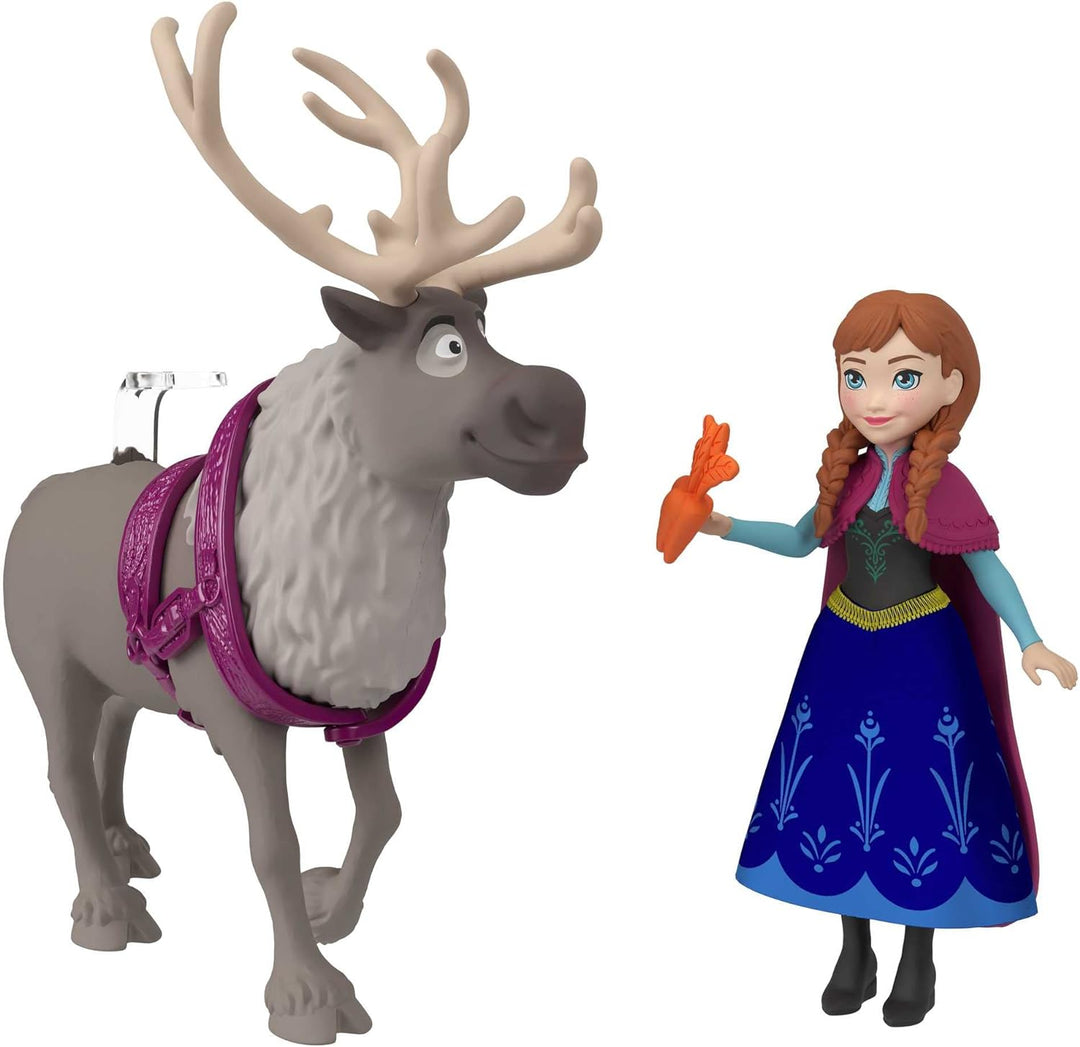 Disney Die Eiskönigin - Märchen-Set mit 6 spielerischen Lieblingsfiguren, interaktiver Verpackung un