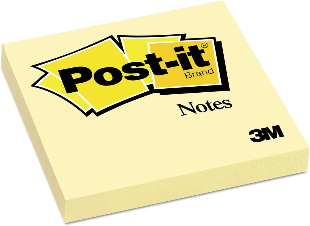 Original Notes, 3 x 3, Canary Yellow, 12 100-Sheet Pads/Pack 12 Pads 7,6 x 7,6 gelb, 12 Pads 7,6 x 7
