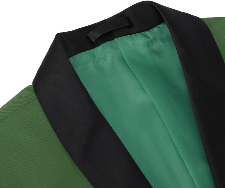 Herren Anzug 3 Teilig Slim Fit Reihe Einfarbig Stoff Business Shawl Kragen Klassisch Tunika S #976 H