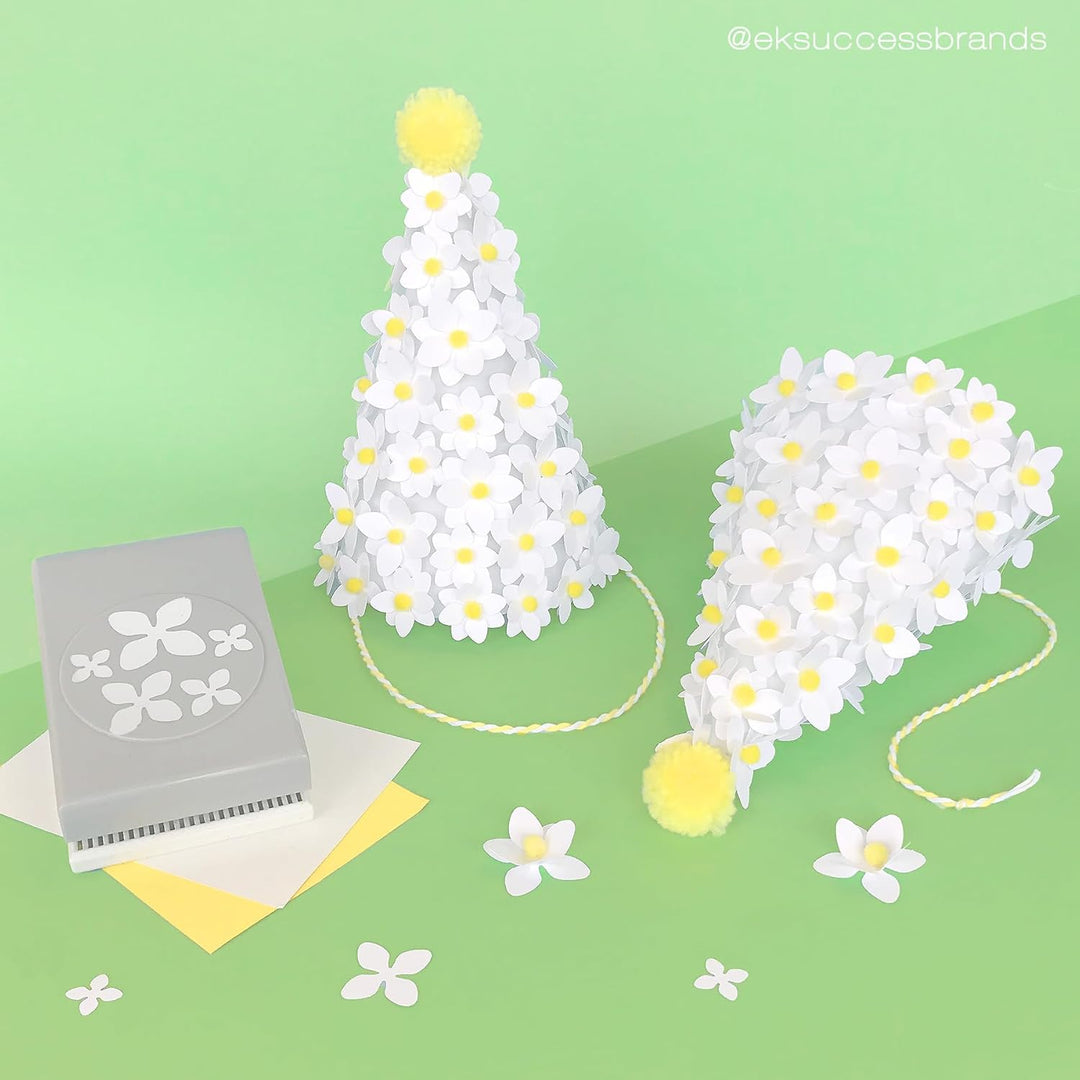 EK Tools EK Punch Lg Confetti Hydrangea Stanzer, Metall, Grau, 7.82 x 15.42 x 3.58 cm, 7.82 x 15.42
