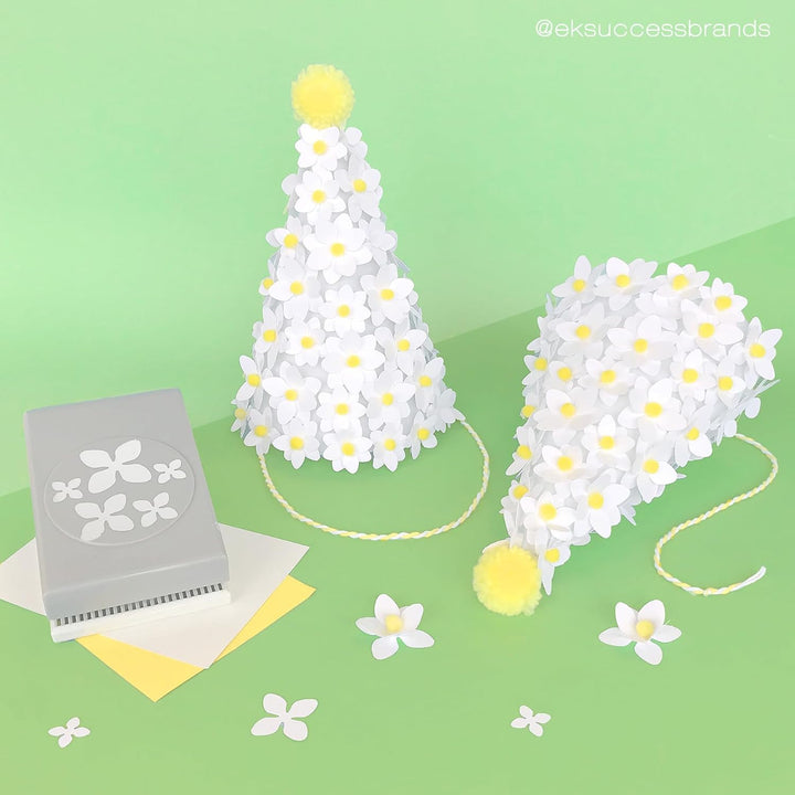 EK Tools EK Punch Lg Confetti Hydrangea Stanzer, Metall, Grau, 7.82 x 15.42 x 3.58 cm, 7.82 x 15.42