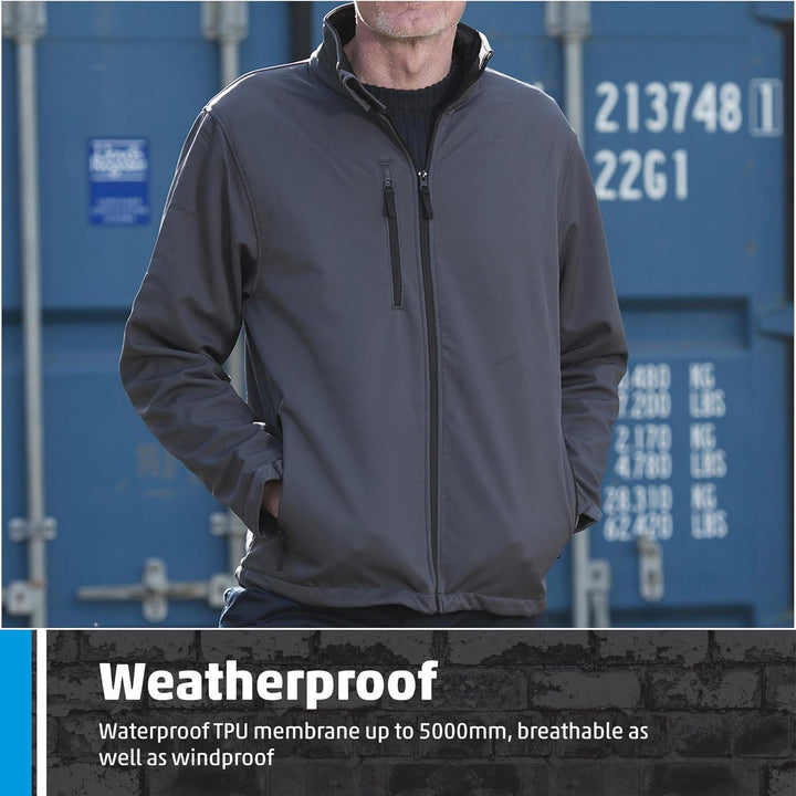 Softshell-Jacke 204 Selkirk von Fortress, schwarz, 204, Small S Schwarz, S Schwarz
