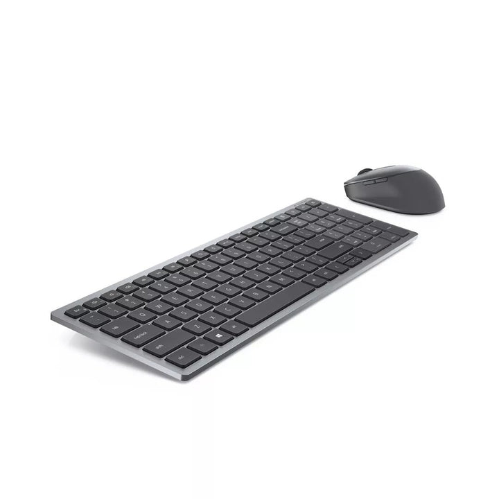 Dell KM7120W, Wireless, Multimedia, Tastatur und Maus Set, US International (QWERTY), schwarz