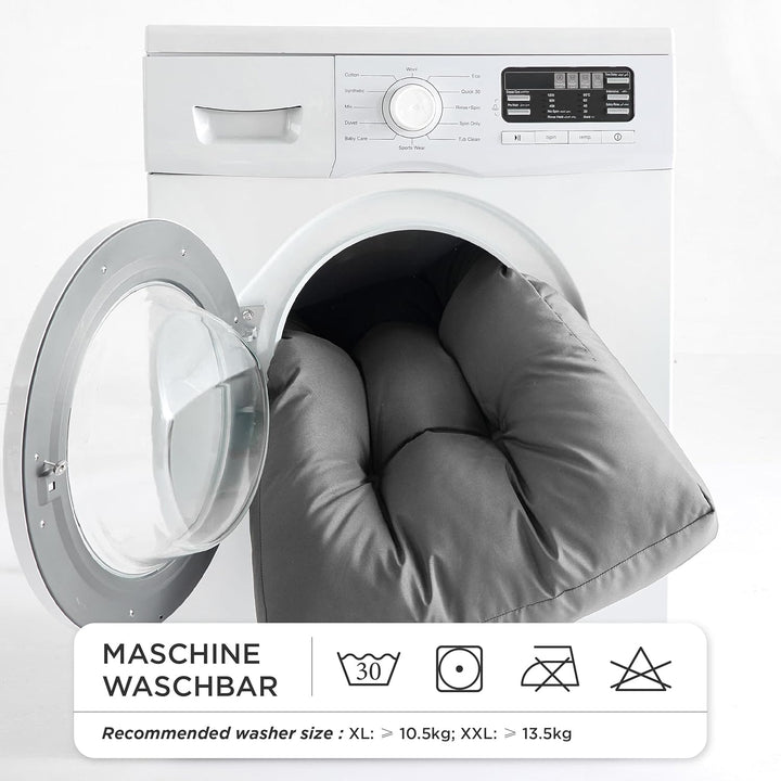 BEDSURE Hundekissen Grosse Hunde waschbar - 111x89cm hundematratze XXL für grosse, mittelgrosse Hund