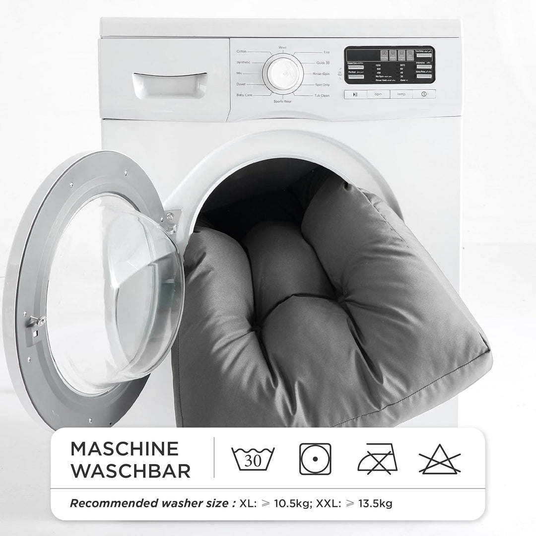 BEDSURE Hundekissen kleine Hunde waschbar - 76x50cm hundematratze wasserdicht M für kleine, mittelgr