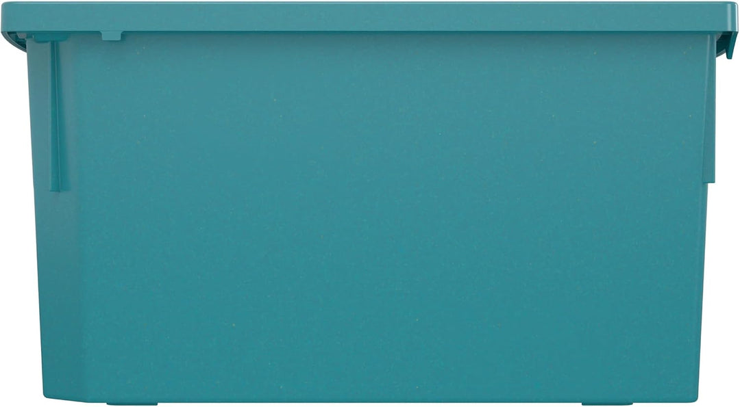 Betzold Box PRO L – robuste Baumaterial‑Box, nest‑ &amp; stapelbar Blau, Blau