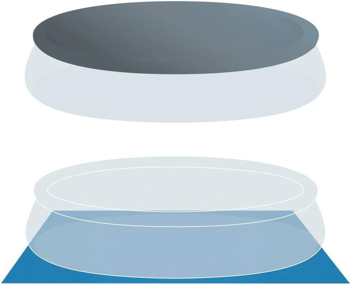 Intex 26166NP – Aufstellpool Easy Set Rund, Filterpumpe 3785 L/h, Leiter, Bodenplane und Abdeckplane