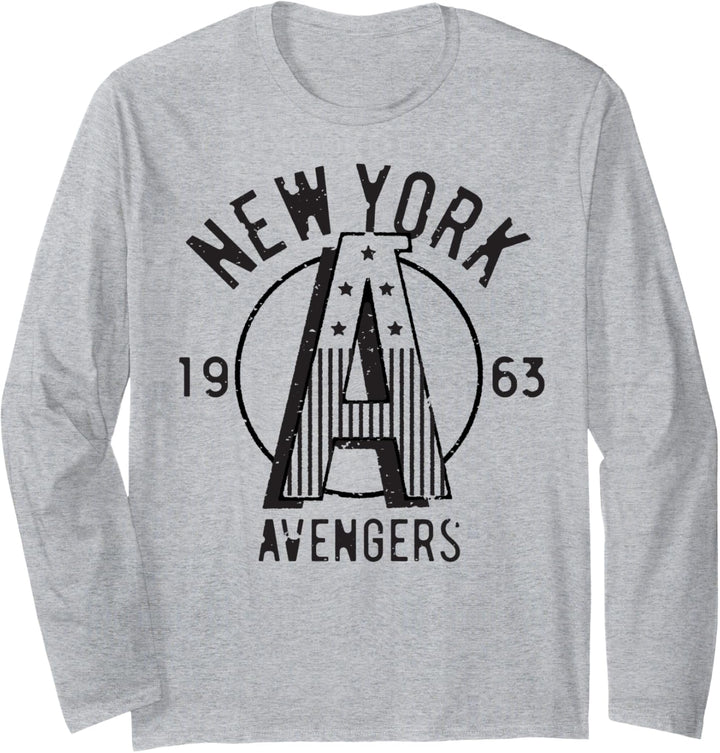 Marvel Avengers In New York Langarmshirt