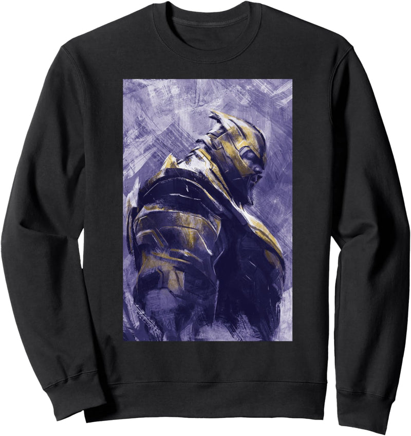 Marvel Avengers: Endgame Thanos Painted Portrait Sweatshirt