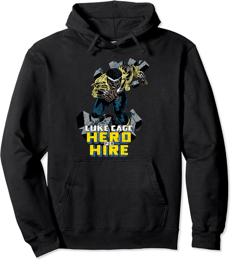 Marvel Heroes For Hire Luke Cage Pullover Hoodie
