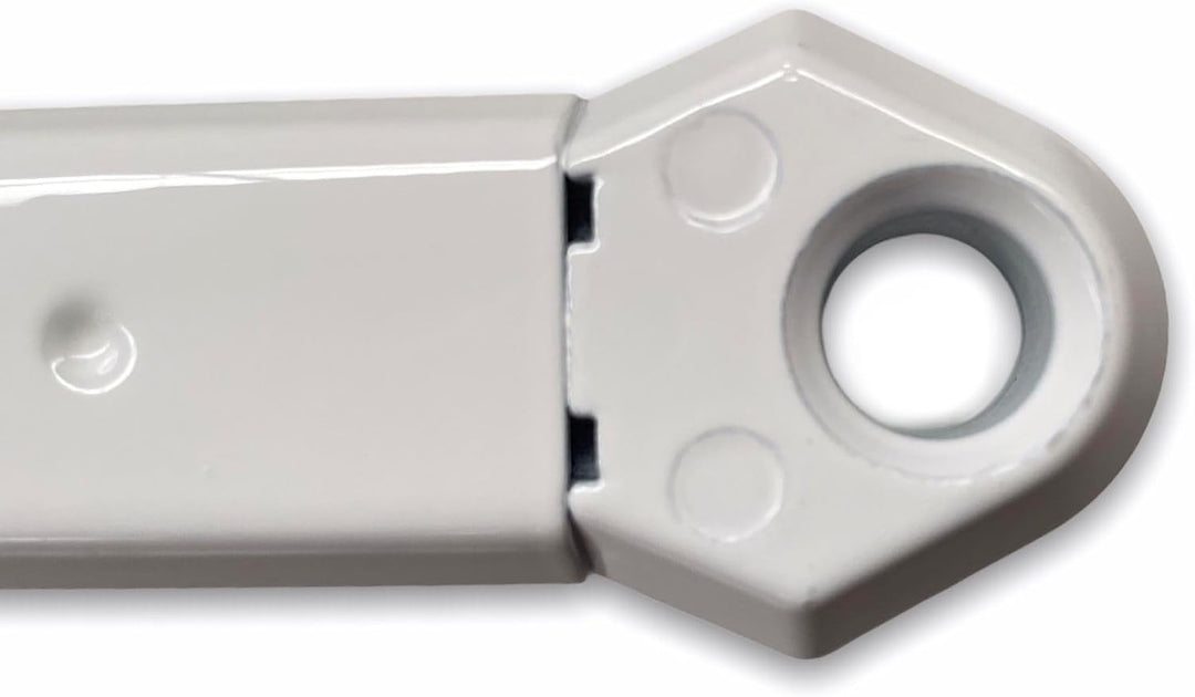 Set Arme für Balkonmarkisen 50 cm (weiss), Weiss