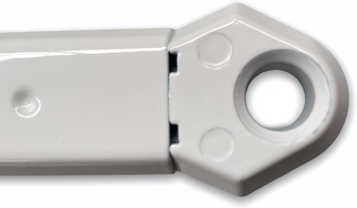 Set Arme für Balkonmarkisen 50 cm (weiss), Weiss