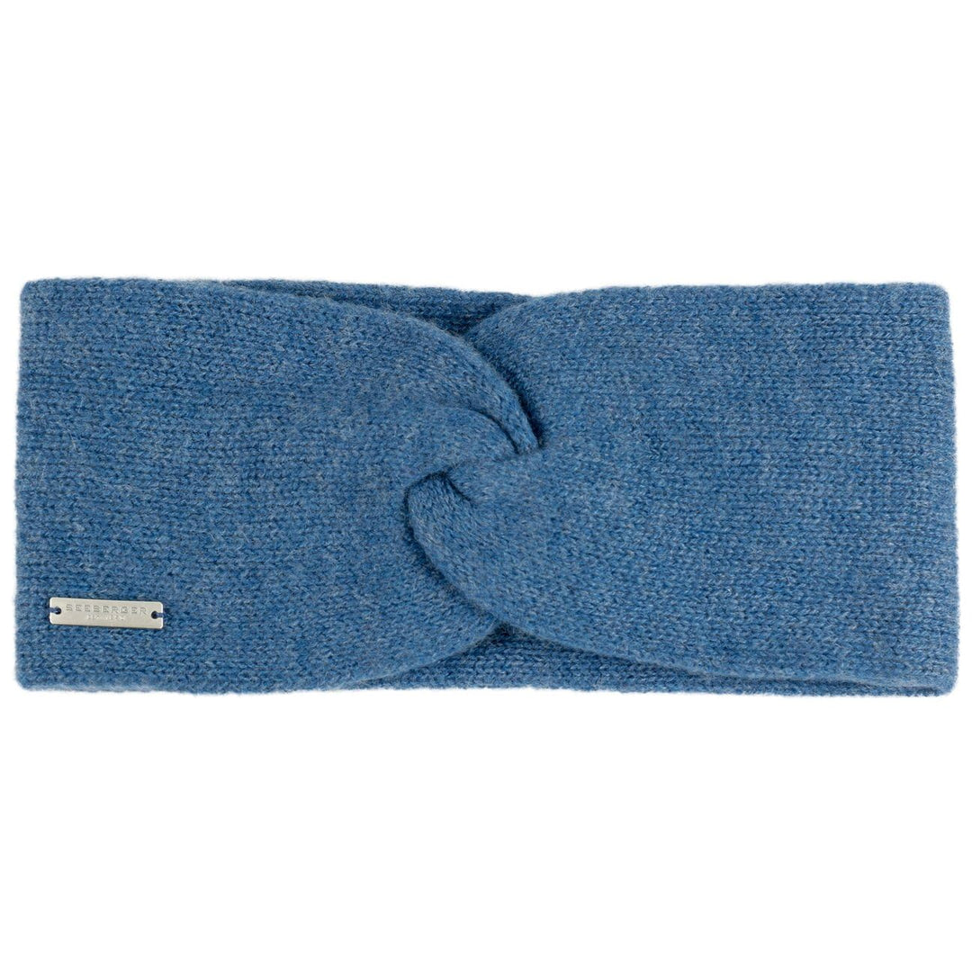 Seeberger Lasuna Kaschmir Stirnband Stirnwärmer Headband Ohrenschutz (One Size - blau) 1 stück (1er
