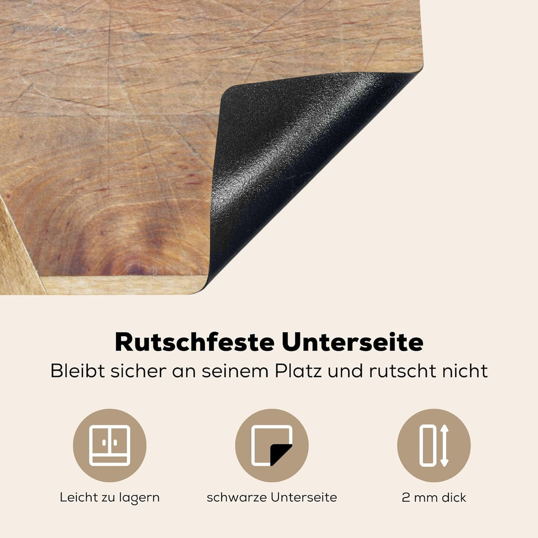 Herdabdeckplatte Einteilig Küche Herdabdeckung Induktionsfeld Ceranfeld Herdabdeckplatten Vinyl Matt