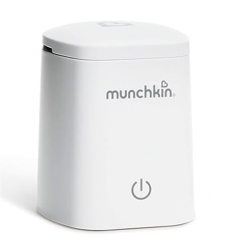 Munchkin Der neue 37° digitale Flaschenwärmer - die gute Temperatur, jedes Mal, Weiss, 1 Stück (1er