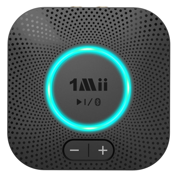 1Mii B06S Bluetooth Audio Adapter, HiFi Wireless 5.2 Empfänger, Lautstärkeregelung, aptX HD & Low La