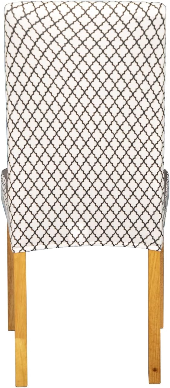Jaotto Stuhlhussen 6 Stück Universal, Stuhlhusse Stretch 6er Set Moderne, Stuhlhussen Schwingstühle