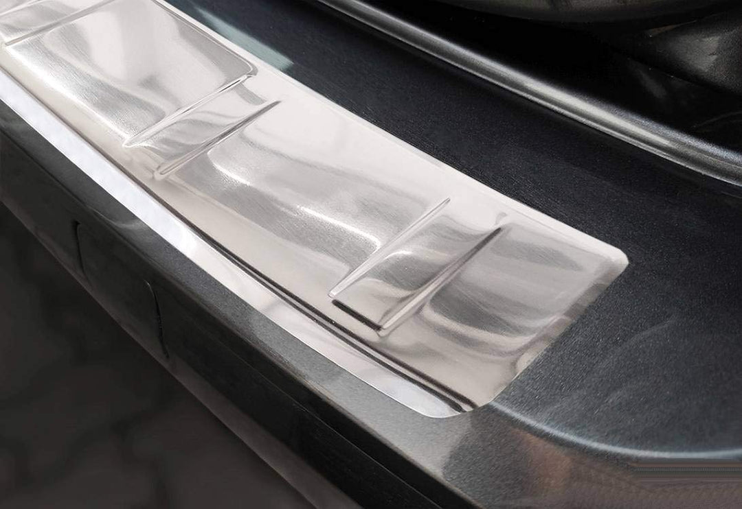 Ladekantenschutz aus Edelstahl mit 3D Abkantung passend für VW Caddy V ab 11/2020/Ford Tourneo Conne