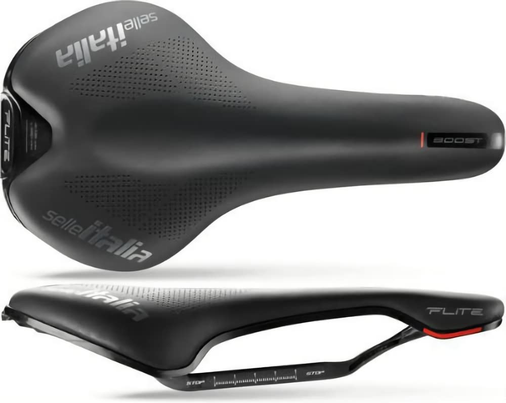 Selle Italia Unisex – Erwachsene FLITE Boost Sättel, Black, Einheitsgrösse