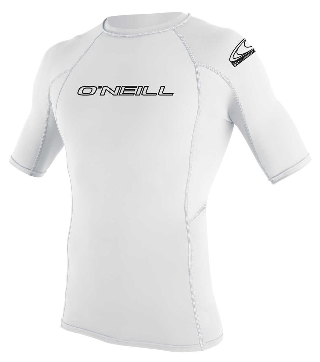 O'Neill Wetsuits Jungen Uv Schutz youth basic skins S/S crew 4 Weiss, 4 Weiß