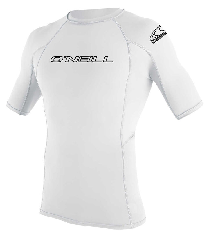 O'Neill Wetsuits Jungen Uv Schutz youth basic skins S/S crew 4 Weiss, 4 Weiß