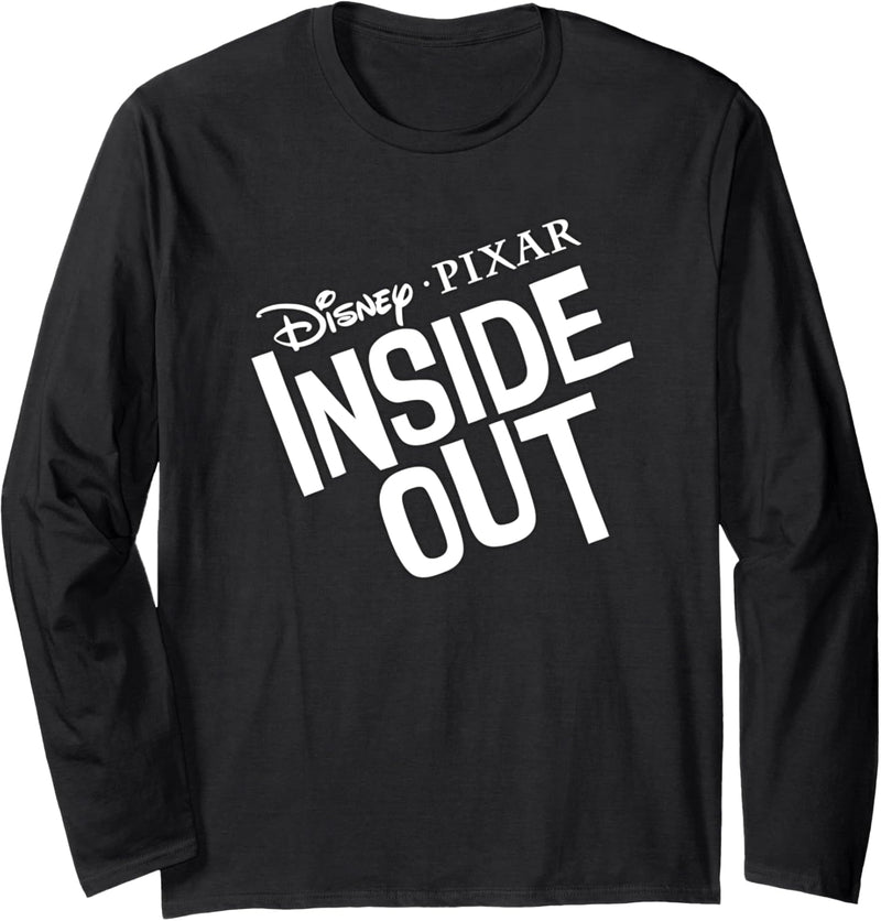 Disney Pixar Inside Out Movie Logo Langarmshirt