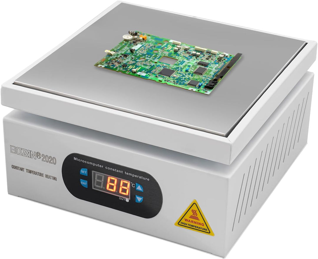 220V 350W /500W/700W Lötstation Heizplatte, lektrische Vorwärmstation mit LED-Anzeige & Mikrocompute