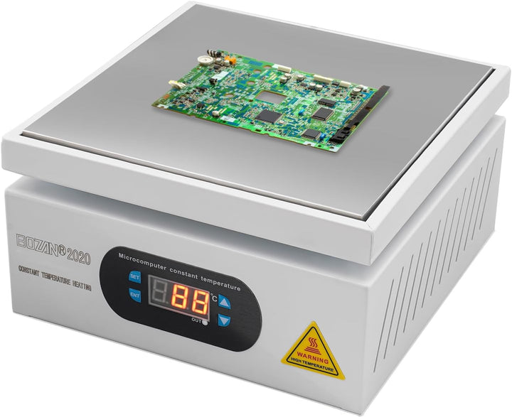 220V 350W /500W/700W Lötstation Heizplatte, lektrische Vorwärmstation mit LED-Anzeige & Mikrocompute