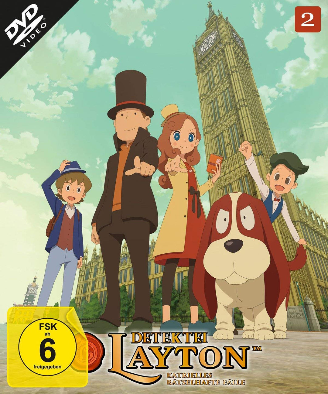 Detektei Layton - Katrielles rätselhafte Fälle: Volume 2 [2 DVDs], DVD