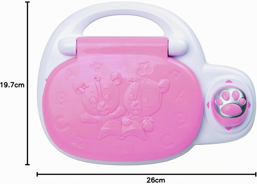 Vtech 80-139554 Lern und Musik Laptop, pink