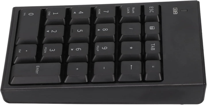 Goshyda Kabelloser Nummernblock, 2,4 GHz USB Wireless Numeric Keypad 22 Key Numpad Financial Account