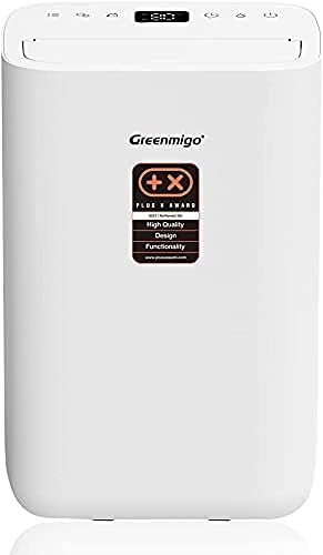 Greenmigo Pro WIFI Luftentfeuchter 13L/24h Elektrischer Entfeuchter Entfeuchtungsleistung Raumgrösse