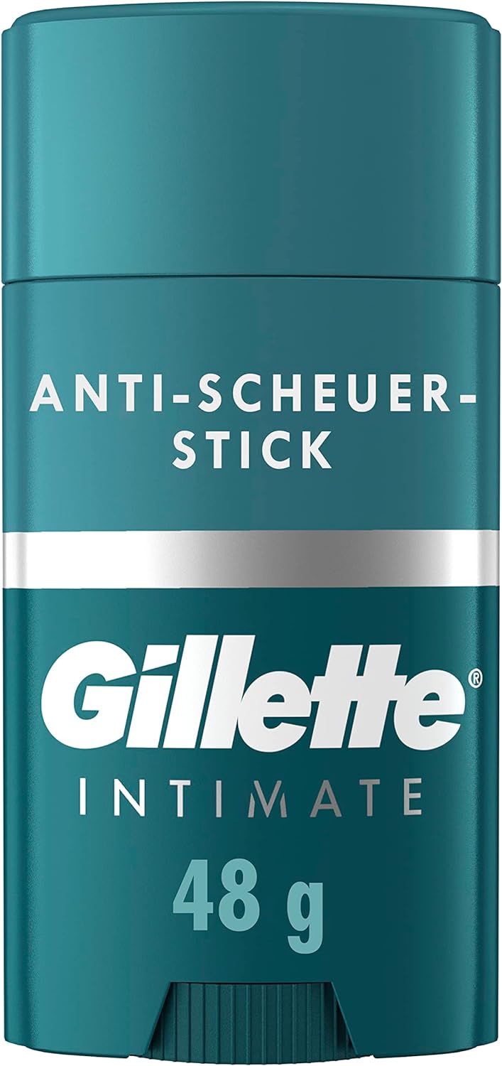 Gillette Intimate Rasierapparat mit 2 Klingen & Intimate Intimpflege Anti-Scheuer-Stick Bundle mit A