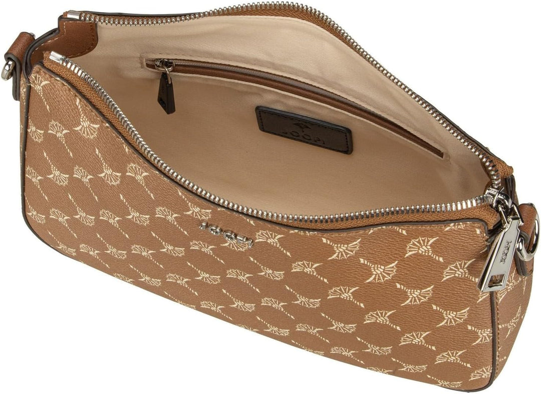 Joop! Umhängetasche Abendtasche Cortina 1.0 Jasmina Shoulderbag Lightbrown hellbraun S Lightbrown, S