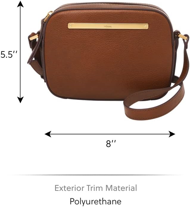 Fossil Damen Liza Umhängetasche Brown, Brown