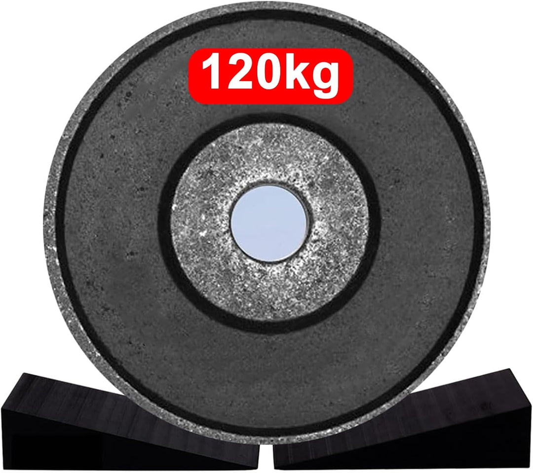 Wadendehner & Schrägbrett 2er Set, Mobilitätskeil, Fersenkeil als Squat Wedge für tiefere Kniebeugen