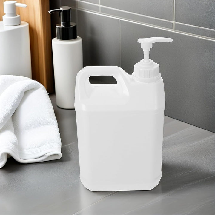 BESPORTBLE 2 Stück,5l Pumpspenderflasche aus Kunststoff mit Grosser Kapazität und Stossfestem Design