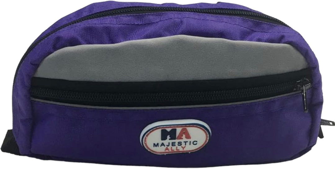 Majestic Ally Nylon Reflektierende Satteltasche für Sattelzubehör (lila) Einheitsgrösse Violett, Ein