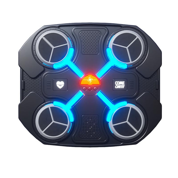 OneNine Bluetooth Music Boxing Machine, Boxmaschine mit Musik, Wandmontiertes Boxziel, LED Musik Box