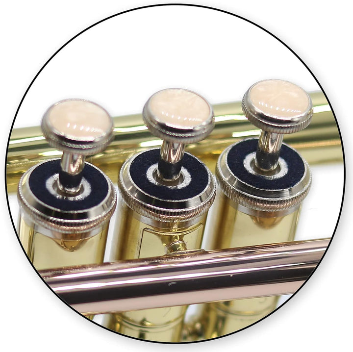 Tuyama® TTR-171 B-Trompete aus Messing - komplett mit Mundstück, Koffer und Zubehör